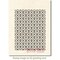 Deep Red Stamps Fleur de lis Background Rubber Cling Stamp 3 x 4 inches
